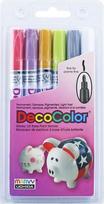 Markeriai įvairių paviršių dekoravimui Marvy Decocolor Fine #200-6D Retro, 6vnt.