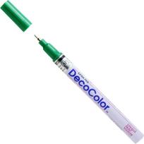 Markeris įvairių paviršių dekoravimui Marvy Decocolor Extra Fine #140 Green, 1 vnt.