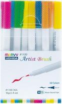 MARVY flomasteriai teptukiniu galiuku Artist Brush #1100-36A, 36vnt.