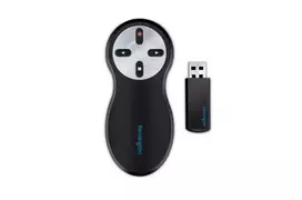 Wireless presenter with red laser