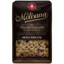 Pilno grūdo makaronai LA MOLISANA FARFALLE, 500 g