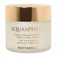 Keenwell Aquasphera Intensive Moisturizing Night Cream Intensyviai drėkinantis naktinis kremas, 80ml