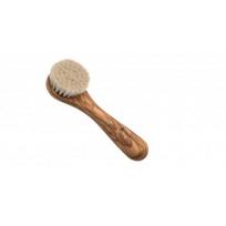 Hydrea London Olive Wood Facial Brush Veido valymo šepetėlis, Super Soft