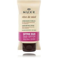 Nuxe Reve de Miel Nourishing Hand And Nail Cream maitinamasis rankų ir nagų kremas - 2 x 50 ml.