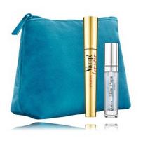 PUPA Milano Forever Mascara & Miss Pupa Gloss makiažo priemonių rinkinys (9 ml. blakstienų tušas + 5 ml. lūpų blizgesys + kosmetinė) - 1 ml.