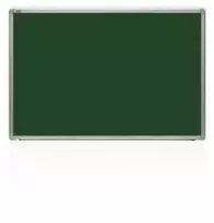 Magnetinė rašomoji lenta 2x3, 120x90cm, žalios spalvos, rašymui kreida, aliuminio rėmas