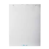 Bloknotas konferencijų stovams College, 600x850mm, 50 lapų, baltos spalvos