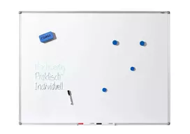 Magnetinė balta lenta Dahle, 90x120 cm, aliuminio rėmu