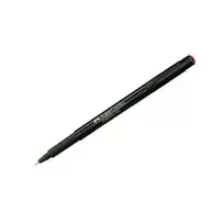 Rašiklis - žymeklis Faber-Castell Finepen 1511, 0.4mm, raudonos spalvos, žalios spalvos korpusas