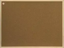 Kamštinė lenta mediniu rėmu 2x3, 60x40cm