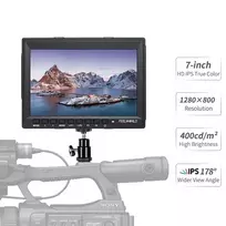 Monitorius - Feelworld FW759 7" 1280x800 IPS HDMI AV Nešiojamas