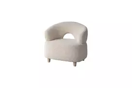 Moglas Accent kėdė – natūrali / balta sagtis