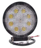 JAG96-0031 LED darbo lempa, 24W, 10-30V, 8 EPISTAR LEDx3W, FLOOD, apvali JAG