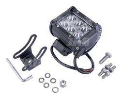 JAG96-0037 LED darbinis žibintas, 18W, 10-30V, 6 CREE LEDx3W, SPOT, Dviguba juosta JAG