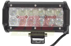 JAG96-0038 LED darbinis žibintas, 36W, 10-30V, 12 CREE LEDx3W, FLOOD, Dviguba juosta JAG