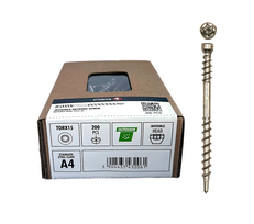 Medsraigčiai paslėptam tvirtinimui A4, TX15 (4.2 × 48 - 60 mm) DS-4.2X48mm-A4-4pro