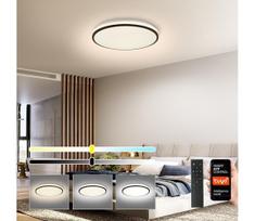 Brilagi - Dimeriuojamas lubinis išmanusis LED šviestuvas LED/24W/230V skersmuo 38 cm Wi-Fi Tuya + nuotolinis pultas