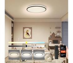 Brilagi - reguliuojamas LED lubinis šviestuvas SMART LED/36W/230V Ø 48 cm Wi-Fi Tuya + nuotolinis pultas