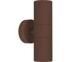 Eglo 902041 - Lauko sieninis šviestuvas TOMELLOSO 2xGU10/28W/230V IP44 rudas