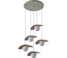 Osram - Pakabinama liustra ant laido DECOR PEARL 5xG9/5W/230V smėlio spalvos