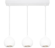 Osram - Pakabinamas šviestuvas su laidu SPOT SPHERAL 3xGU10/6W/230V baltas