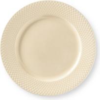 Lyngby Pietų lėkštė Rhombe Earth 27 cm, smėlio spalvos