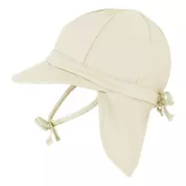 Kreminė maudymosi kepurė nuo saulės UPF 50+ (0-2 m.) - 1-2 m.