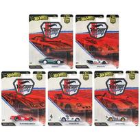 PRE-ORDER Hot Wheels Premium Vintage Racing 2026 Modeliukų rinkinys (Jaguar XJS,Porsche 917K,Greenwood Corvette,Ferrari 250 GTO,Lancia Stratos)