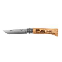 Opinel 8 Animal Fish Inox Sulankstomas peilis