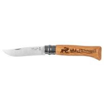 Opinel 8 Animal Moose Inox Sulankstomas peilis