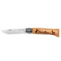 Opinel 8 Animal Goat Inox Sulankstomas peilis