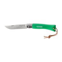 Opinel Colorama 07 Inox Sulankstomas peilis, žalias