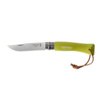 Opinel Colorama 07 Inox Sulankstomas peilis, geltonas