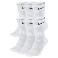 Nike Everyday Cotton Cushioned Crew kojinės - Dydis 42/46 (SX7666-100 Kojinės)