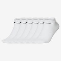 Nike Everyday Lightweight Training No-Show kojinės (6 poros) - Dydis 46-50 (SX7679-100 Kojinės)