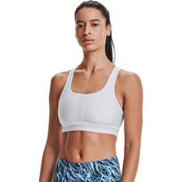 Under Armour Wmns Mid Crossback Sports liemenėlė - Dydis XL (1361034-100 Sportinės liemenėlės)