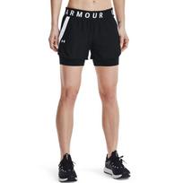 Under Armour Wmns Play Up 2-in-1 šortai - Dydis XS (1351981-001 Šortai)