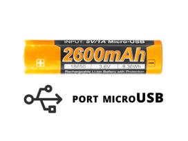 Fenix USB ARB-L18U Akumuliatorius (18650 2600 mAh 3,6 V)