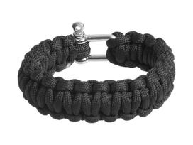 BCB Black Paracord virvės apyrankė