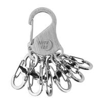 Nite Ize S-Biner KeyRack Locker Raktų pakabukas su karabinu