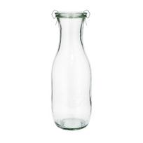 Weck Saftflasche Stiklinis sulčių buteliukas su dangteliu 1062 ml, 6 vnt.