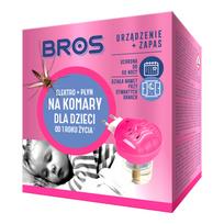 Bros Electro Elektrinis uodų repelentas + vaikams skirtas uodų repelentas