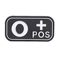 101 Inc. 3D PVC Karinis kraujo grupės pleistras 0+