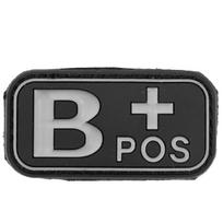 101 Inc. 3D PVC Karinis kraujo grupės pleistras B+