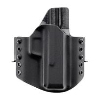 RH Holsters OWB Archon Type B/D Right 1/2 Sweatguard Speedloops 40 mm Black Pistoleto dėklas