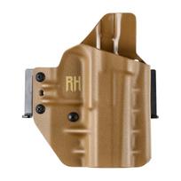 RH Holsters OWB Frogy CZ P07 1/2 Sweatguard Speedloops 40 mm Right Coyote Pistoleto dėklas
