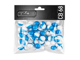T4E Sport Chalk Balls Blue HDS/SG-68 kal. .68 Žymėjimo kamuoliukai su dažomaisiais milteliais, 50 gab