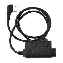 Earmor M51 PTT Military Kenwood M51-KEN Apsaugos nuo šaudymo ausinių modulis