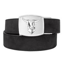 Kore Essentials Bull Buckle Black Buffalo Leather Gun Belt Taktinis diržas
