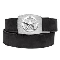 Kore Essentials Star Buckle Black Buffalo Leather Gun Belt Taktinis diržas